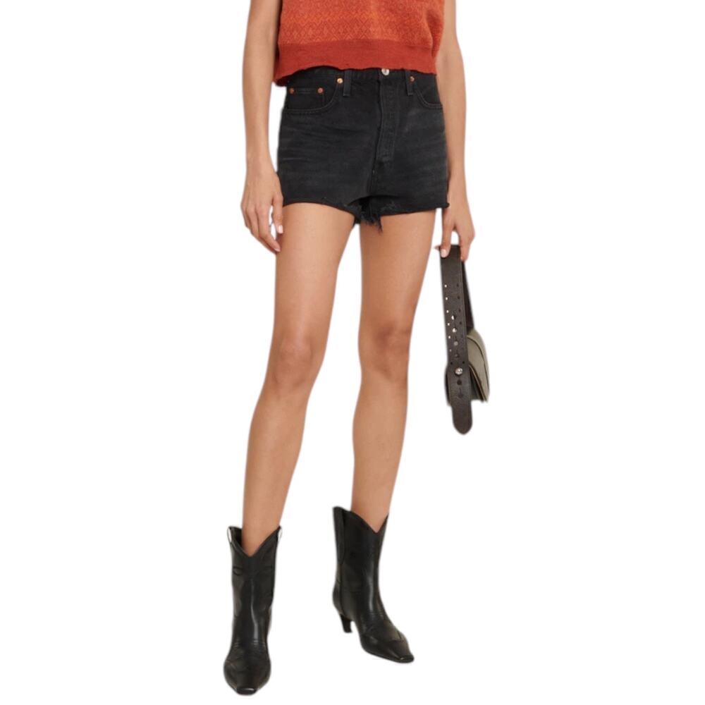 New Women’s RE/DONE The 70’s High Rise Shorts Size 28